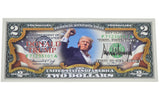 Trump Stand Strong $2 Bill Donald Trump 2 Dollar Bill Trump Never Surrender Colorized Mugshot $2 Bill Uncirculated Commemorative Coin Trump Merchandise