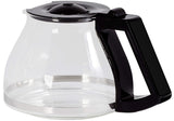 Melitta Replacement Jug Look IV, Capacity 1.25 Litre, For Filter Coffee Makers LOOK IV, Black