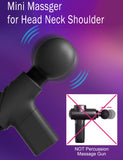 Travel Mini Massager (NOT Massage Gun), Mini Pocket Massager Mini Handheld Massager Small Massager Portable Electric Massager with 10 Speed Modes for Neck Shoulder Back Arms Massage & Sports Recovery