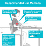 MEDGRAM Automatic Upper Arm Blood Pressure Monitor with Backlit LED Display, Adjustable Large Cuff (8.7-16.5 inches / 22-42cm), One-Click Measurement, Heart Rhythm Detection, 2 Users, 240 Sets Memory
