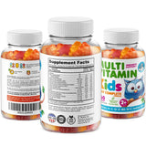 DR. MORITZ Kids Multivitamin Gummies 14 Essential Vitamins Daily Supplement for Ages 2+ Vitamin A C D E Vegetarian B6 B12 Zinc Biotin Gummy Multivitamins for Children- All Natural Chewables -120 Count