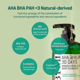 SOME BY MI AHA BHA PHA 30 Days Miracle Acne Clear Body Cleanser - 13.5Oz, 400ml - Mild Exfoliating Daily Acne Body Wash for Acne Prone Skin - Deep Cleanses Back Acne and Sebum - Korean Skin Care