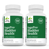 Terry Naturally SagaPro Bladder Health - 60 Capsules, Pack of 2 - Supports Bladder Strength & Function for Men & Women - Non-GMO, Vegan, Gluten Free - 120 Total Servings