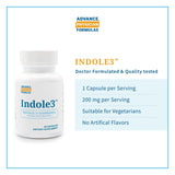 Indole-3-Carbinol, 200 mg, 60 Vegetable Capsules, Advance Physician Formulas