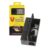 Victor M2524S Electronic Mouse Trap (Pack of 4), 4 Pack, Black