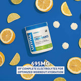 Nuun Hydration Endurance Powder, Lemon Lime | Workout Support |5 Essential Electrolytes for Hydration + Carbohydrates | Vegan, Non-GMO | (16 Servings - Canister)