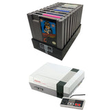 Collector Craft, Black, NES Compatible Cartridge Holder, NES Game Tray, Holds 10 Games, Clutter Reducing, Retro Video Game Collection, Works with Nintendo Entertainment System NTSC and PAL Cartridges