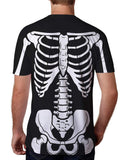 uideazone Halloween Tshirt for Couples 3D Skeleton Skull Short Sleeve Tee Shirt Casual Graphic Cosplay Clothes X-Large