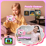 Kids Camera Toy, masterbee Children Camera Toys for Kids Age 3-12, Christmas/Birthday Gifts for Girls, 1080P HD Video Kids Digital Camera, Gift for 3 4 5 6 7 8 9 10 11 12 Year Old Girl