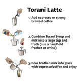 Torani Sugar Free Syrup, Coffeehouse Variety Pack, Set of 4 12.7 Ounce Bottles