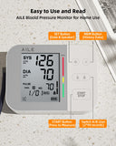 Blood Pressure Monitor for Home use：AILE 111 Blood Pressure Machine, Accurate and Reliable Upper Arm BP Monitor with Large Cuff (9-20.5"), Voice Broadcast, 2x99 Memory, and Easy-to-Use Features