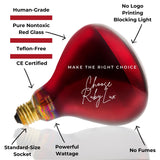 RubyLux NIR-A Near Infrared Bulb Grade A - 250W Red 1 Count