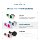 Breather Voice | Hand-Held Independent Vocal Muscle Trainer for Singers, Podcasters, Speakers, Influencers | Improve Vocal Strength with Safe Voice Training Device | Guided Mobile App Included