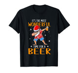 Funny Christmas in July Santa Hawaiian Wonderful Beer Lover T-Shirt