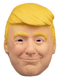 LEKA NEIL Donald Trump Realistic Celebrity Masks Latex Costume for Adults American Campaigner Mask Great Halloween Costume Accessory Cosplay Props Adult size Orange