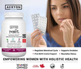 Reset - Hormone Balance Supplements for Women, Estrogen Supplements for Women - Provides Post Birth Control and Ovulation Support, Hormonal Detox, Period Regulation - 30 Day Supply