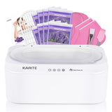 KARITE Paraffin Wax Machine for Hands and Feet with Auto Open Lid, Paraffin Bath,20Min Fast Wax Meltdown, Precision Temperature Control, 4500ml Paraffin Warmer with 8Pack Refills