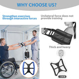 Hacinbiz 10.8" Standing Aid and Handicap Bar with Non Slip Handles Fall Assist Devices 450 Lbs Weight Capacity, Portable Mobility for Elderly Senior Patients, Disable and Caregivers