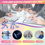 Fidget Gel Pens Girls Gifts - Funny Teen Girls Gifts 7+ Years Old, Cool Birthday Gifts for Daughter Niece, Christmas Stocking Stuffers Women Gifts for Her, Easter Gifts for Kids, Mothers Day Mom Gifts