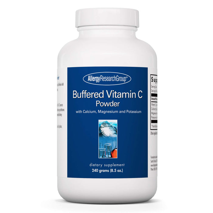 Allergy Research Group - Buffered Vitamin C Powder - Antioxidant, Immune, Calcium/Mag/K - 240 g (8.5 oz)