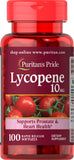 Lycopene Softgels – 10 mg, 100 Count