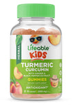 Lifeable Turmeric Curcumin and Ginger for Kids – with Black Pepper Extract – 2000mg – Great Tasting Natural Flavor Gummy Supplement – Gluten Free Vegetarian Chewable – 90 Gummies
