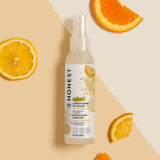 The Honest Company Conditioning Hair Detangler 3-Pack | Leave-in Conditioner + Fortifying Spray | Tear-free, Cruelty-Free, Hypoallergenic | Citrus Vanilla Refresh, 4 fl oz each (pack of 3)