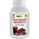 ANDREW LESSMAN Cranberry Benefits 60 Capsules – Supports Bladder, Kidney and Urinary Tract Health. High Potency Standardized Concentrate of Cranberry Fruit, Small Easy to Swallow Capsules