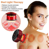 MOCHI MCFD Electric Cupping Therapy Set, Smart Dynamic Cupping Machine Cupping Device Cellulite 3 in 1 Vacuum Therapy Machine Scrapping Cupping Tool, 12 Levels Temperature & Suction