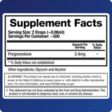 BioMatrix Pregnenolone 2.4 mg Per Dose, 1,200 mg Total (Equivalent to 3,000 mg of Oral Pregnenolone) – Liquid Micronized Supplement for Hormone Balance, Inflammation