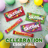 SKITTLES & STARBURST Chewy Candy Graduation Gifts, 18 Ct Bulk Box