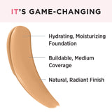 IT Cosmetics Medium Warm Foundation with Hyaluronic Acid - Hydrating, Minimizes Pores, Natural Radiant Finish