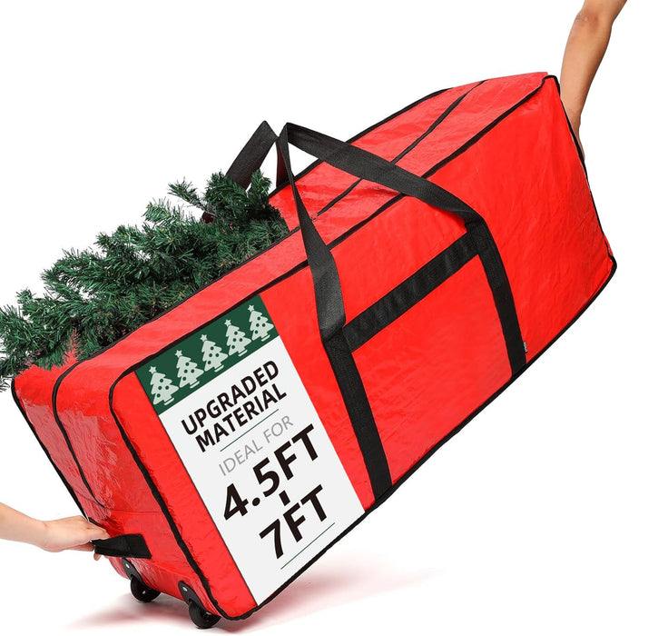HOMEST Christmas Tree Storage Bag, Fits for 4.5-7 ft Xmas Artificials