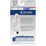 Truform Compression Socks, 15-20 mmHg, Men's Dress Socks, Knee High Over Calf Length, Brown, X-Large