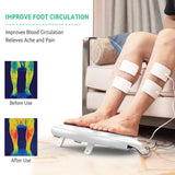 EMS & TENS Foot Circulation Stimulator, Improves Foot Blood Circulation, EMS Foot Massager for Neuropathy, Relieves Body Pains & Plantar Fasciitis, FSA & HSA Eligible TENS Unit for Feet Therapy