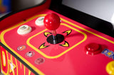 Doc and Pies Arcade Factory Classic Home Arcade Machine - Tabletop and Bartop - 412 Retro Games - Full Size LCD Screen, Buttons and Joystick (Red)