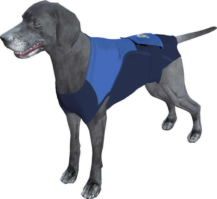 SurgiSnuggly Dog Recovery Suit Post Surgery for Dogs,Female Spay,Male Dog Neuter, The Original E Collar Dog Cone Alternative Pet Surgical Recovery Suit Works with Bandages for Wounds BB 2XL EC