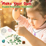 Crystal Advent Calendar 2023 for Kids - 24 Days Christmas Countdown Calendar Rocks, Gemstones & Crystals Collection,Natural Scientific Educational & Geology Enthusiasts Gift for Boys Girls