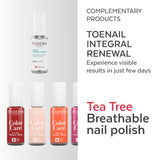 PODERM – TOENAIL RENEWAL BOOSTER – TEA TREE oil-serum - Restores Appearance of Discolored/Damaged Nails – Toe and Fingernail Repair – 100% Natural Ingredients and Vegan – Express Renewal – Swiss Made