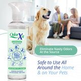 OdorXit Eliminator, Versatile Natural Pet Odor Eliminator for Home and Outdoor Use, Cat and Dog Poo and Urine Smell Remover, Yard Odor, or Any Strong Odor, Ready to Use, 16oz