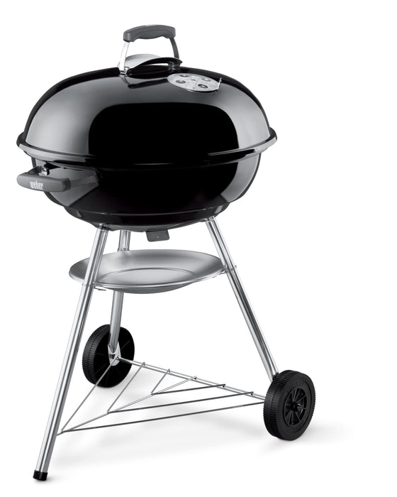 Weber Jumbo Joe Premium Charcoal Grill, 22‑Inch, Black – Portable Outdoor BBQ Grill with Durable Plated Steel Grates, Porcelain‑Enameled Bowl & Precision Airflow Control