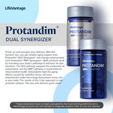 LIFEVANTAGE Protandim Dual Synergizer, Protandim NRF1 Synergizer (60 Capsules) + Protandim NRF2 Synergizer (30 Caplets) Mitochondrial Supplements & NRF2 Activator, Anti Aging Supplement & Mitochondrial Supplement