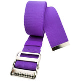 LAMBOX Gait Belt-Walking Transfer Belt with Belt Loop Holder for Seniors,Caregiver, Nurse, Therapist,etc. (Purple, 52 inch)