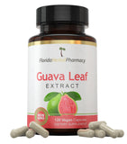 Florida Herbal Pharmacy, Guava Leaf Extract Capsules 10:1 (120 Capsules) 500 mg per Capsule, 1000 mg Serving