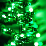 Green Christmas Lights, 2 Pack Total 40FT 200 Count Incandescent Christmas Mini String Lights, Waterproof St. Patrick's Day Decorations for Outdoor Indoor Xmas Tree Patio Home Party Yard Decor