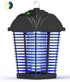 Bug Zapper with Light Sensor,Bug Zapper, Electric Mosquito Zapper for Indoor and Outdoor 20W/4000V, Waterproof Mosquito Killer for Home Patio