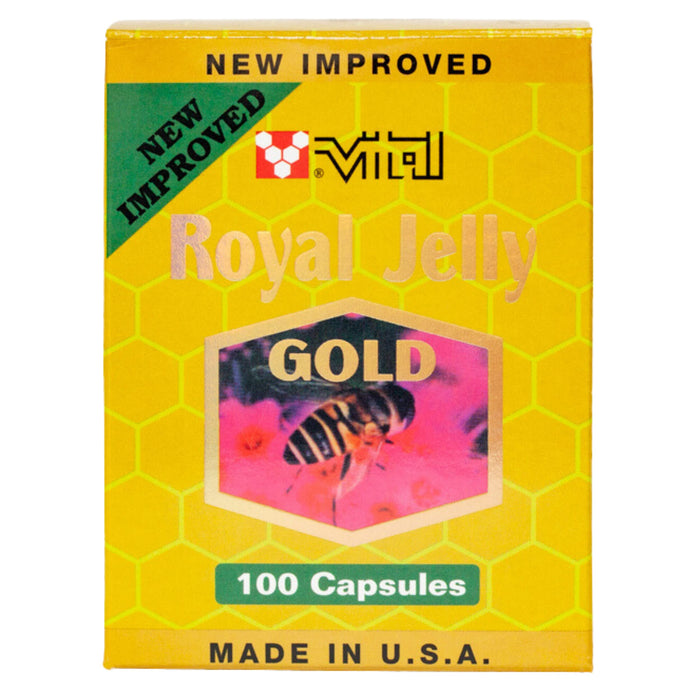 New Improved Super Extra Gold Royal Jelly 200 Capsules 2000mg