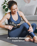 RENPHO Massage Gun Deep Tissue with Bluetooth, Active Percussion Muscle Massage Gun for Athletes, Powerful Portable Electric Handheld Massager Gun, LED Touch Display, Carry Case