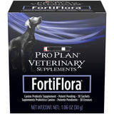 Probiotics for Dogs Compatible with FortiFlora , Pro Plan Veterinary Supplements Powder Probiotic Dog Supplement – 30 ct. Box (1 Pack)