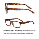 Readerest Blue Light Blocking Reading Glasses, UV Protection, (1.75) Reading Glasses